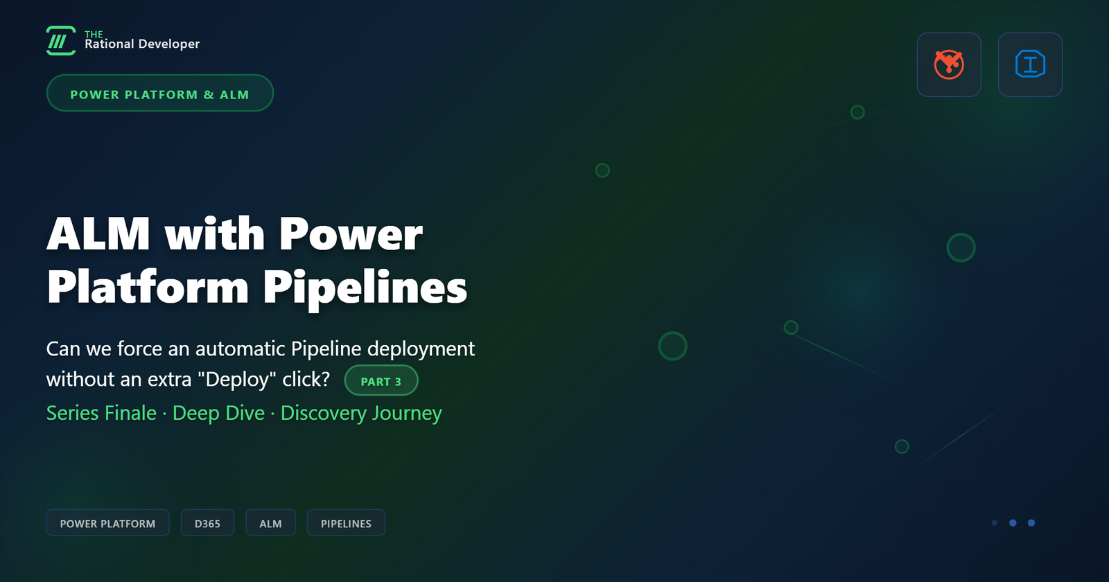 P3 : Can we force an automatic Pipeline deployment without an extra “Deploy” click ?
